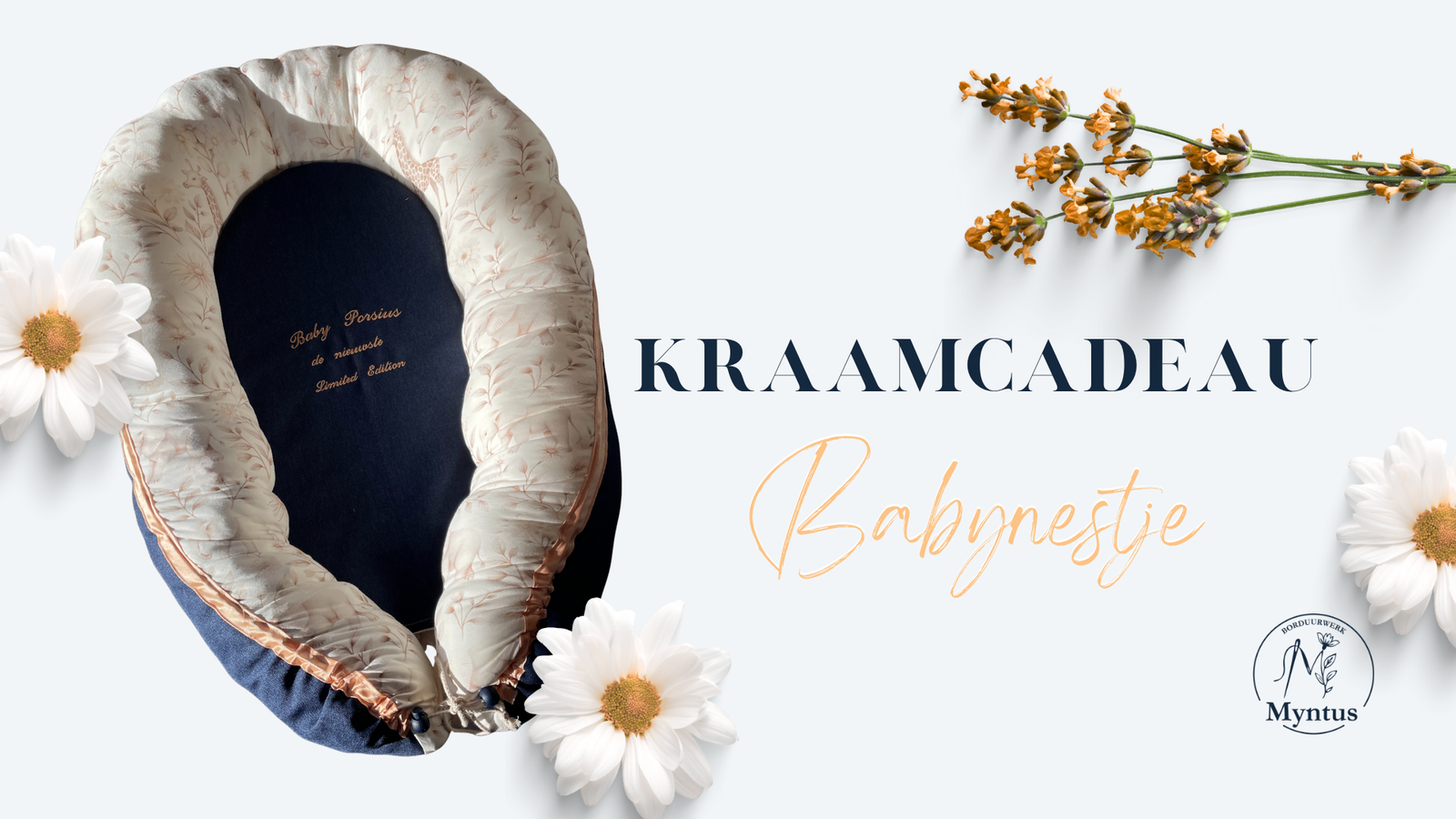 Babynestje kraamcadeau Safari