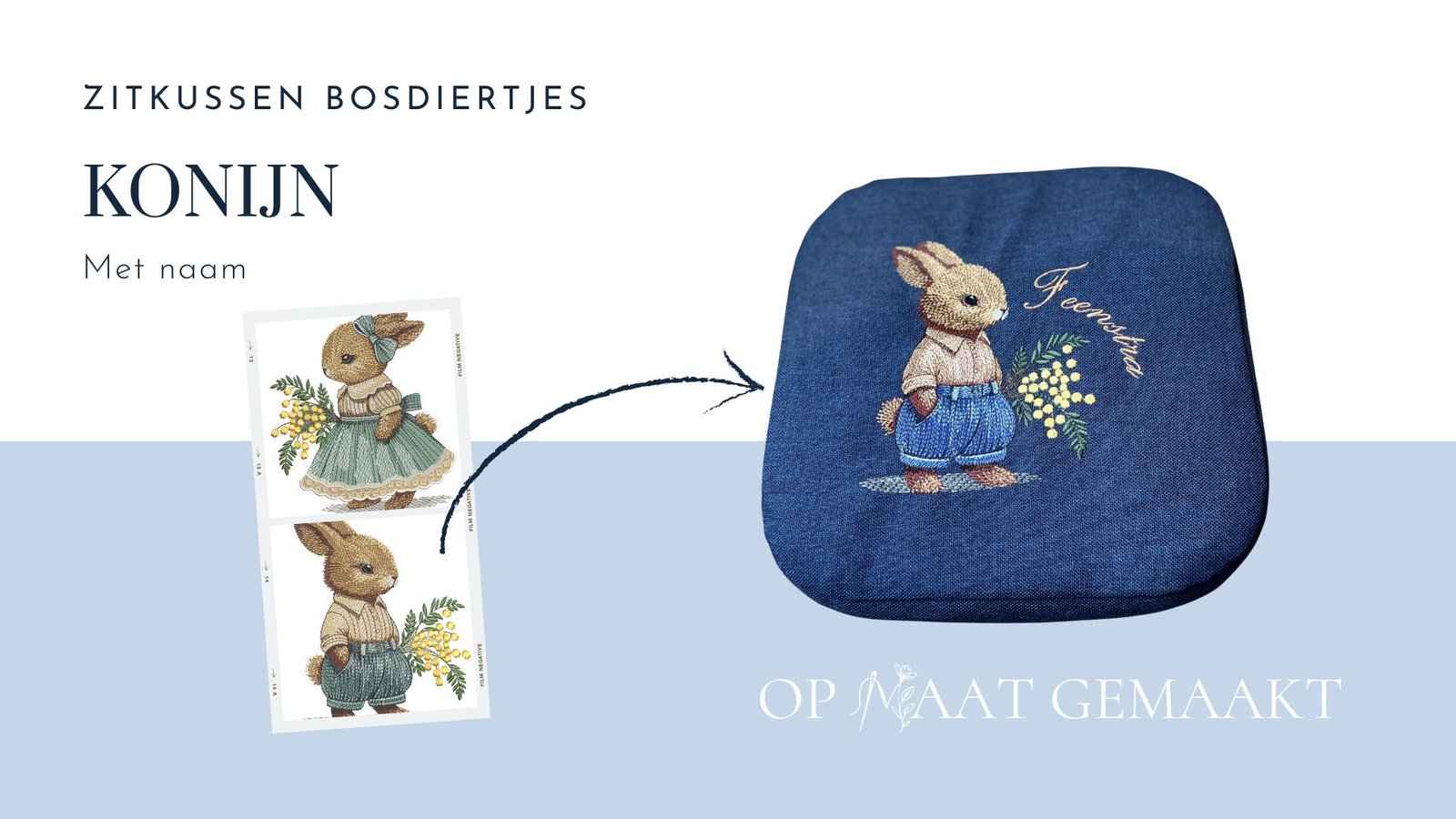 IKEA Flisat krukhoes konijn