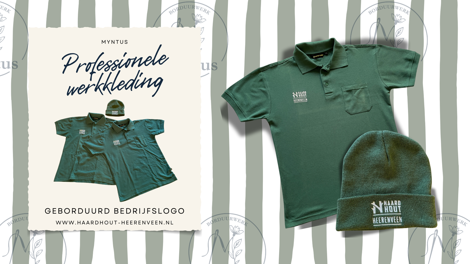 Haardhout-Heerenveen Polo's en mutsen