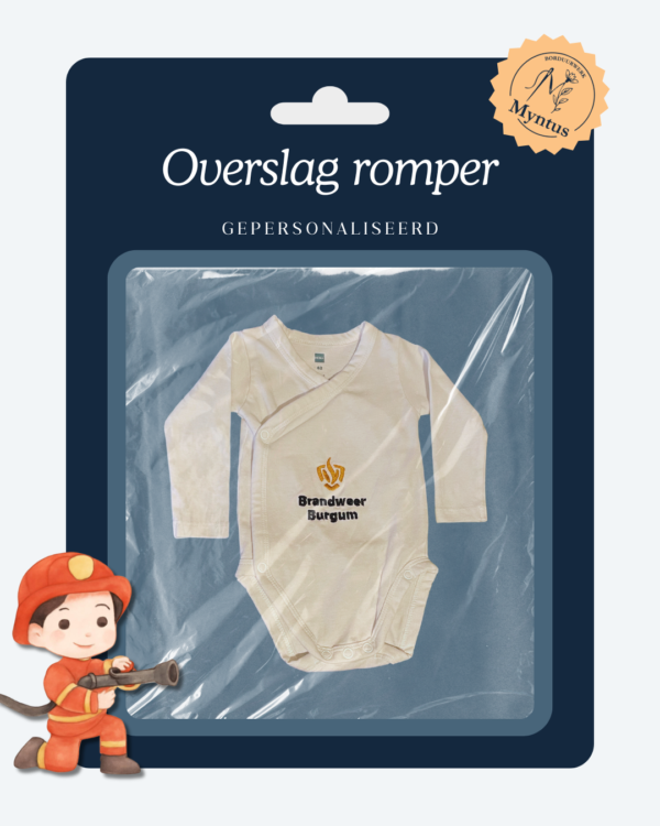 Brandweer romper lange mouwen
