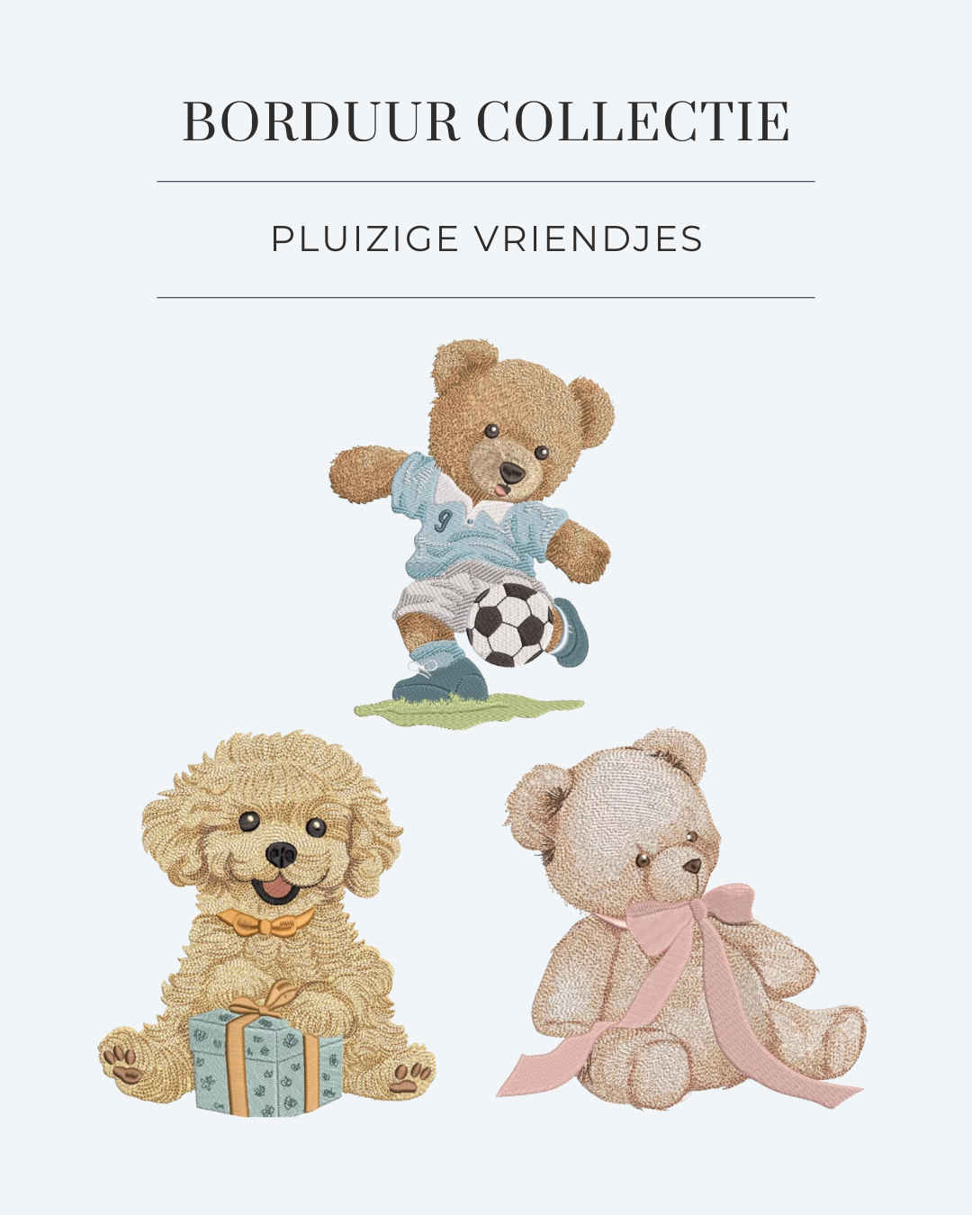 Pluizige vriendjes collectie