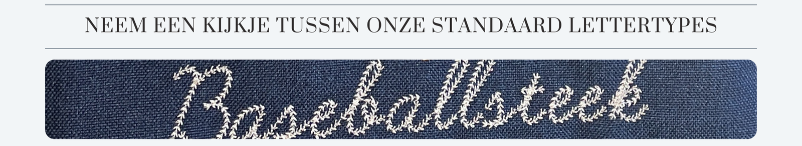 Lettertypes verwijzing