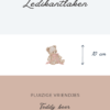 Ledikant laken Pluizige vriendjes - Teddy Beer 10