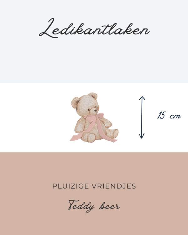 Ledikant laken Pluizige vriendjes - Teddy Beer 15