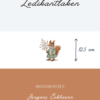 Ledikantlaken Bosdiertje - Jongens Eekhoorn 12,5