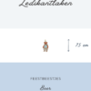 Ledikantlaken Feestbeestjes - Beer 7,5