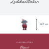 Ledikantlaken Feestbeestjes - Olifant 12,5