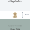 Wieglaken Pluizige Vriendjes - Hondje Teddy 10